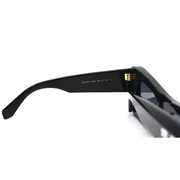 NEW! OFF-WHITE ACCRA OER1027 1007 BLACK GREY AUTHENTIC SUNGLASSES - Picture 9 of 13